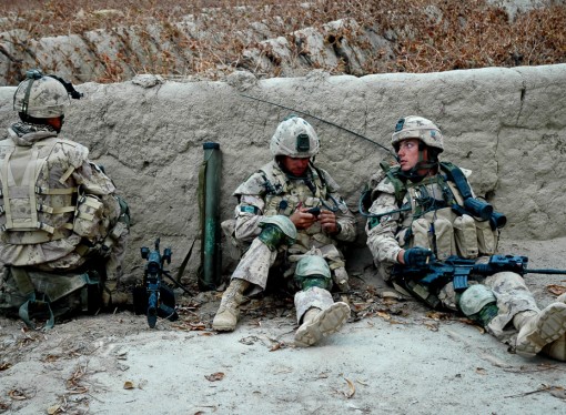 Landmine: ‘The blast left the soldier on his back, staring at the mess of his leg’